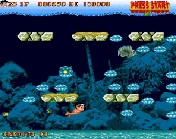 Diver Boy screen shot game playing